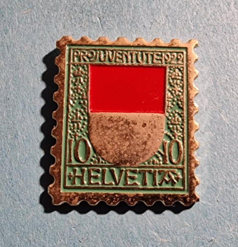 Plaketten & Abzeichen: Pin Pro Juventute 1926 Solothurn – Gebraucht aus Härkingen von specialshapes