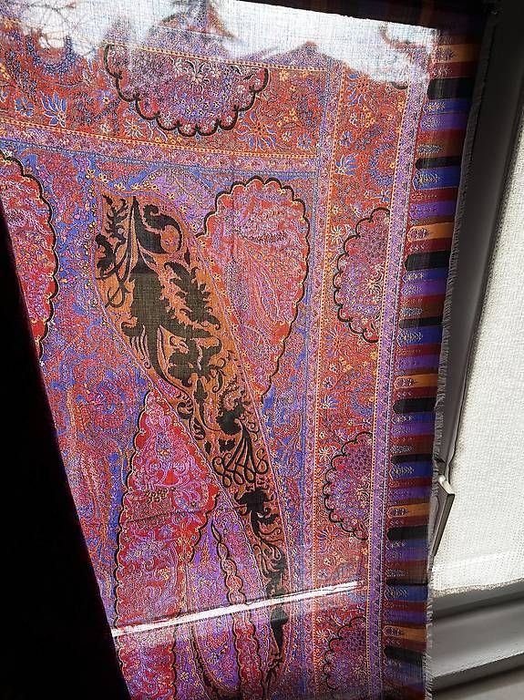 Foulard & Sciarpe: Foulard damascato viola – Nuovo (secondo la descrizione) da Pazzallo venduto da nic_6zpt 1