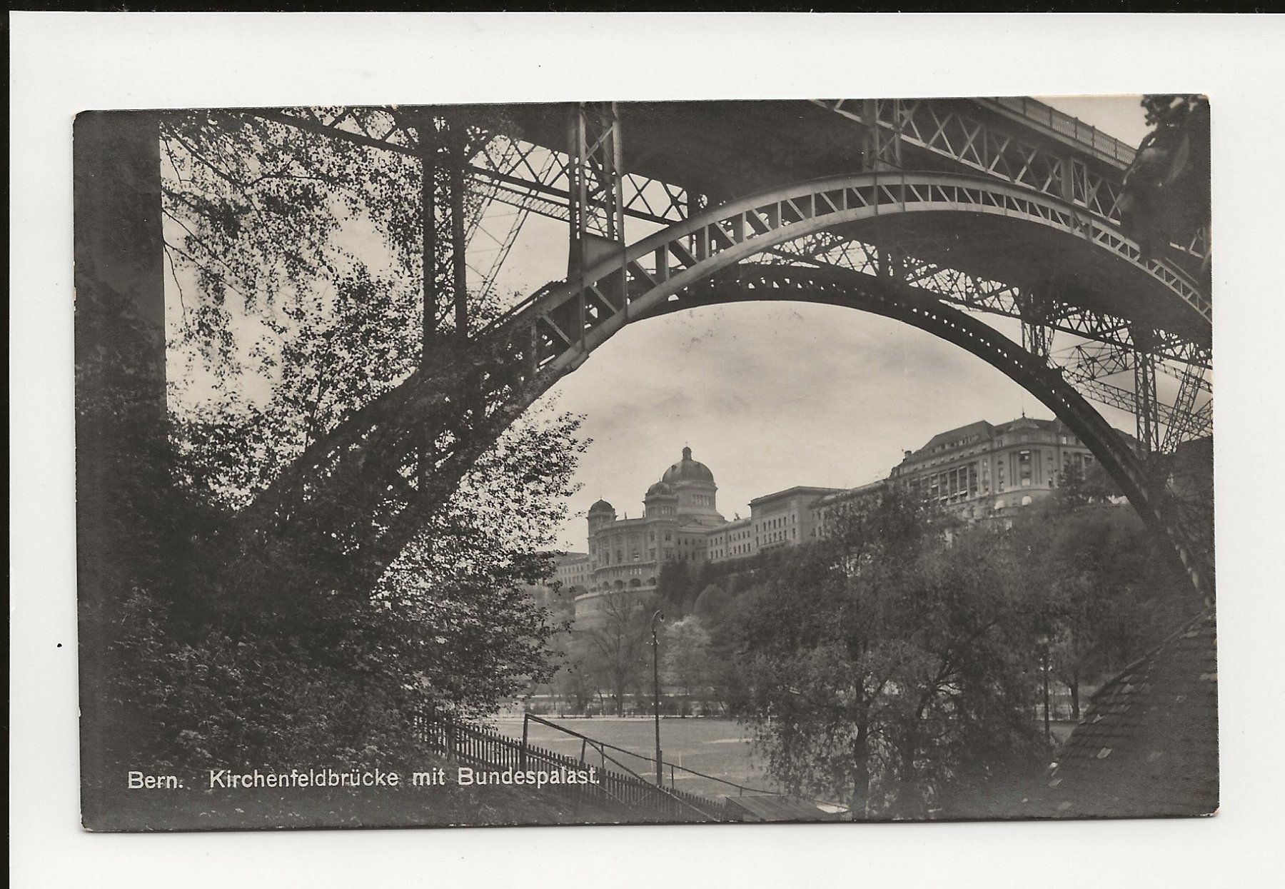 Cartes postales: AK ca. 1936 Bern Kirchenfeldbrücke mit Bundespalast – D'occasion à Greifensee par 315WDO