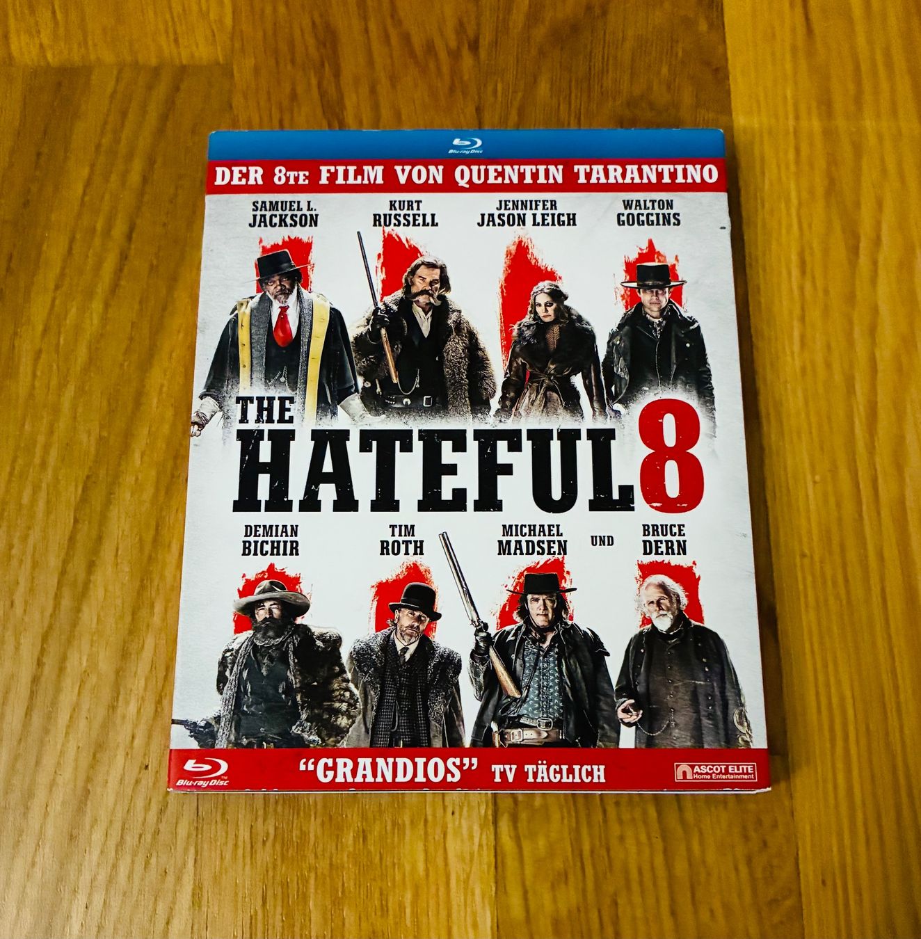 Tutti i DVDs: The Hateful Eight / Quentin Tarantino – Usato da Bern venduto da RageMM87