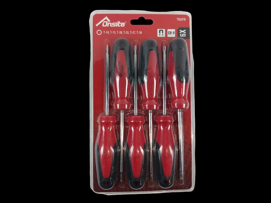 Alle Werkzeuge: ONSITE Schraubenzieher Set Torx, 6-teilig – Neu und originalverpackt aus Hünenberg von Restwert_Zug