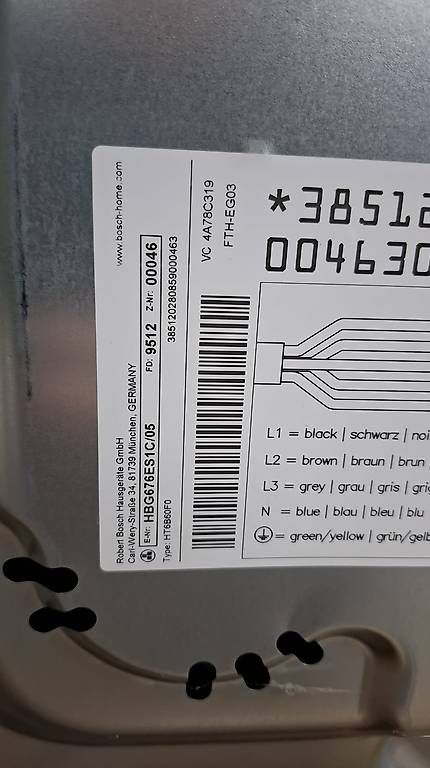 Forni: Bosch Backofen HBG76ES1C/05 – Usato da Leimbach AG venduto da Shop4AllCH 2