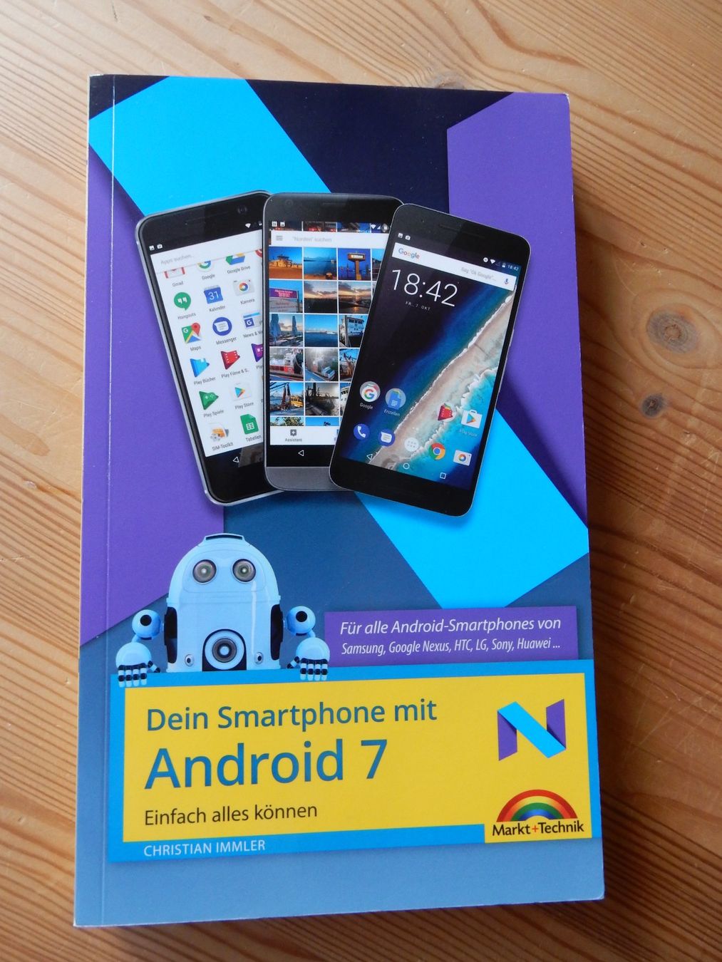 Libri: Buch, Ratgeber, Handy: Dein Smartphone mit Android 7 – Nuovo (secondo la descrizione) da Jona venduto da JOberg_25 7
