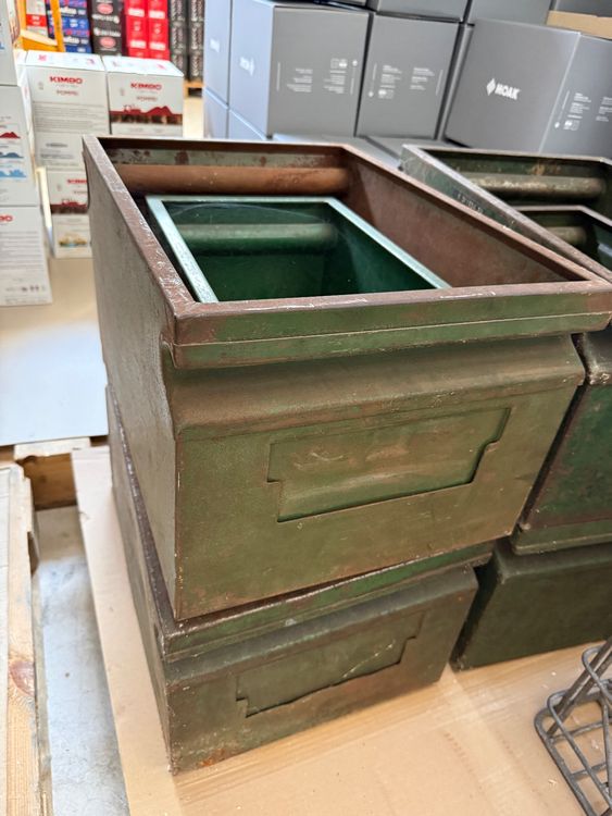Vintage, Brown Boweri, Mettalkisten, Industrial (Gebraucht) in Lenzburg ...