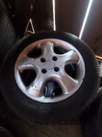 4roues opel 4x100 185/65-15 ete pneus a 70% bon
