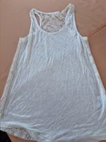 Sommerliches Top mit Spitze, Gr. S, neuwertig, weiss