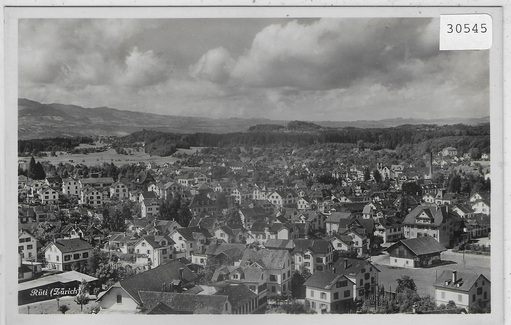 Cartoline postali: Rüti ZH - Generalansicht – Usato da Ettingen venduto da Kartenplanet