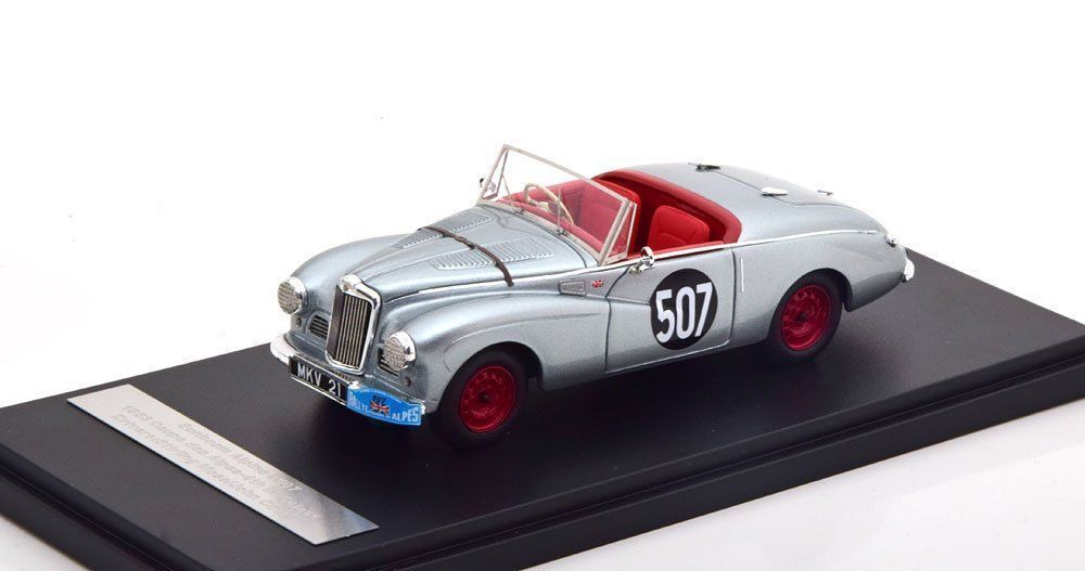Alpine Modellini d'auto: SUNBEAM ALPINE #507 STIRLING MOSS 1:43 MATRIX – Nuovo e nell'imballaggio originale da Suhr venduto da Moebelsiralfred