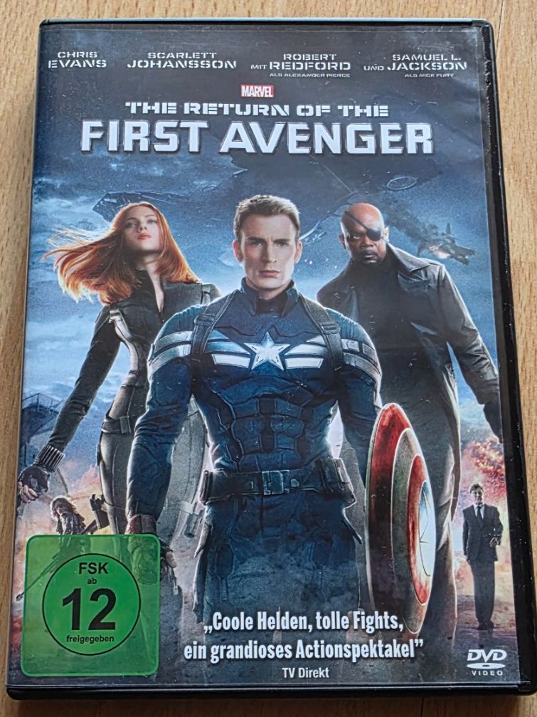 Tutti i DVDs: The Return of the First Avenger – Usato da Niederbipp venduto da Tamara15101995
