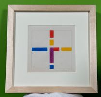 Verena Loewensberg Buntstift Zeichnung
