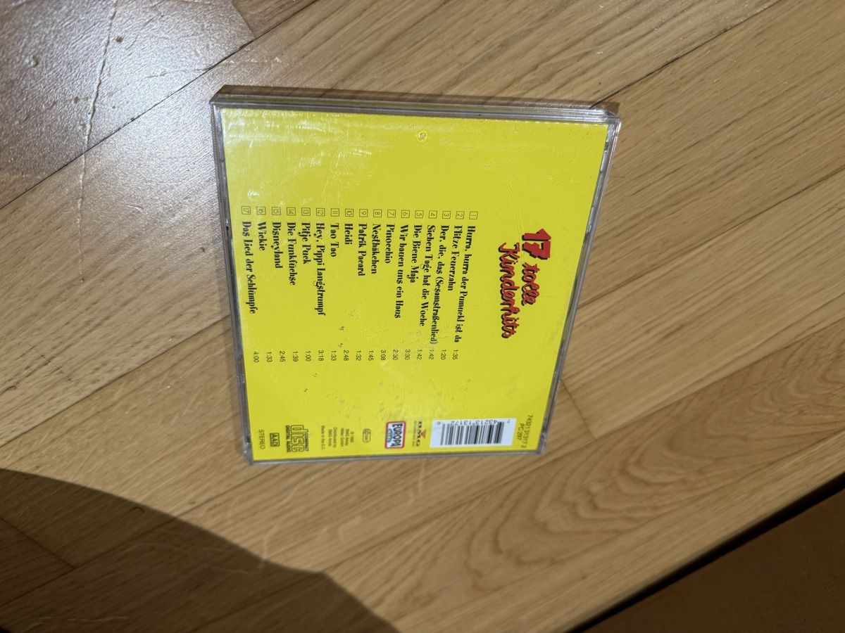 CD: 17 tolle kinderhits – Usato da Rotkreuz venduto da SpitfireSG 2