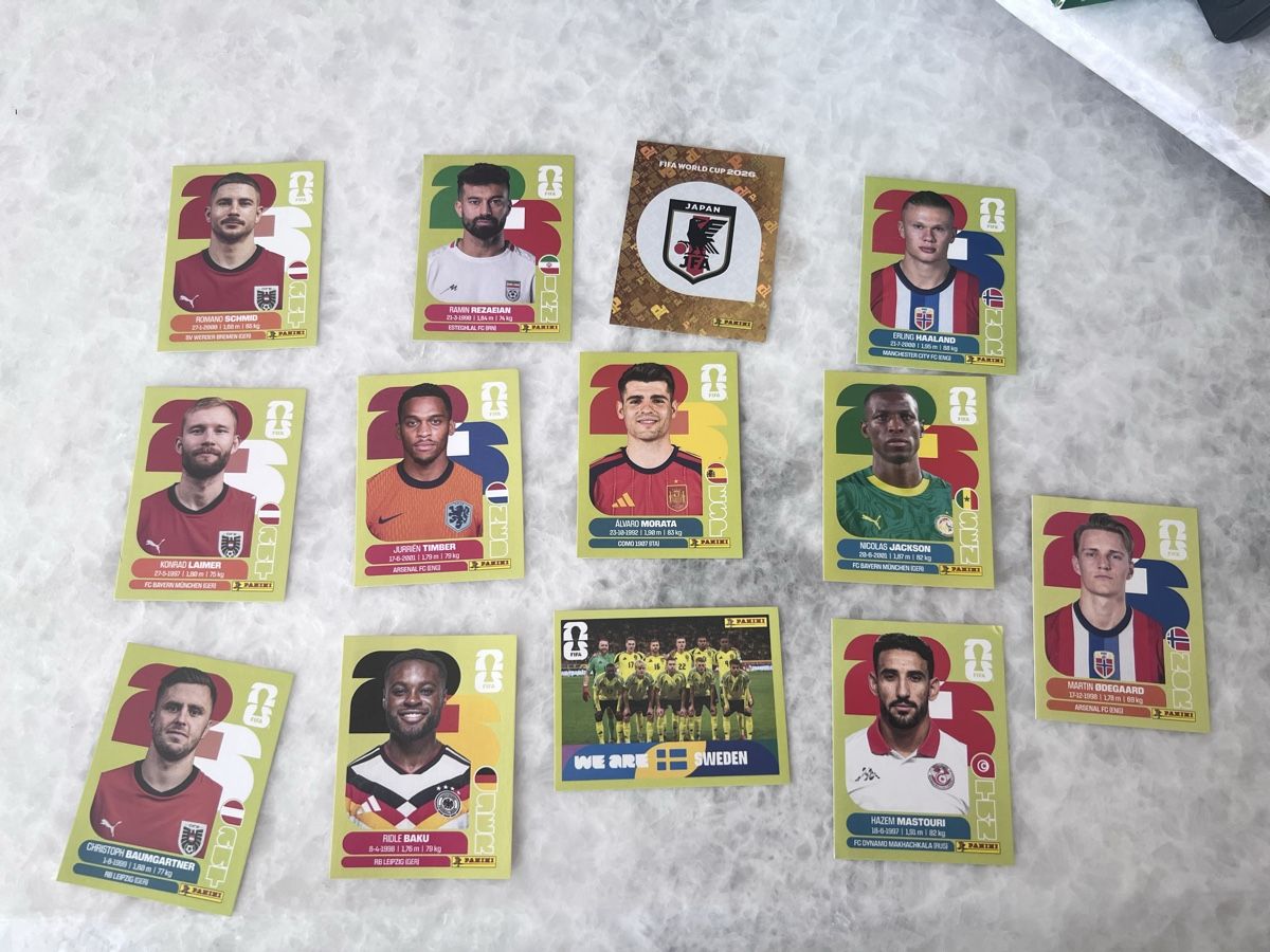 Sticker: Panini Sticker 2026 – Nuovo (secondo la descrizione) da AU/ZH venduto da kalhoum