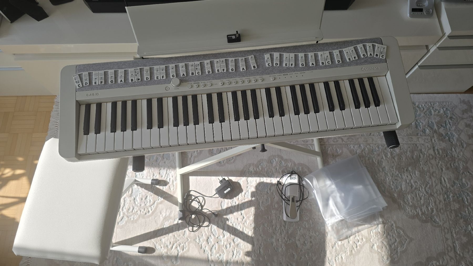 Casio Instruments de musique: Casio Keyboard CT-S1WE Weiss – Neuf (Voir description) à Zürich par Parsa 6