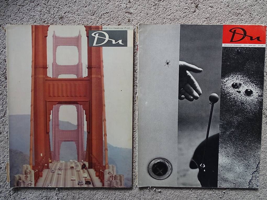 Riviste & Magazine: Zeitschrift DU Hefte 1941 - 1971 – Usato da Giubiasco venduto da Dmuelli 1