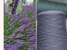 Wolle Lama 68% & Merino 32%, Peruviano 480g Lavanda
