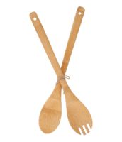 Salatbesteck - Set 35cm / 100% Bambus