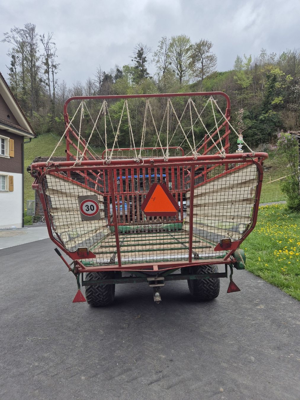 Steyr Rimorchi: Ladewagen Steyr Hamster 8020 – Usato da Attinghausen venduto da franc93 3