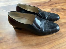 schöner, schwarzer Damenschuh, Grösse 37 ( 4 1/2)