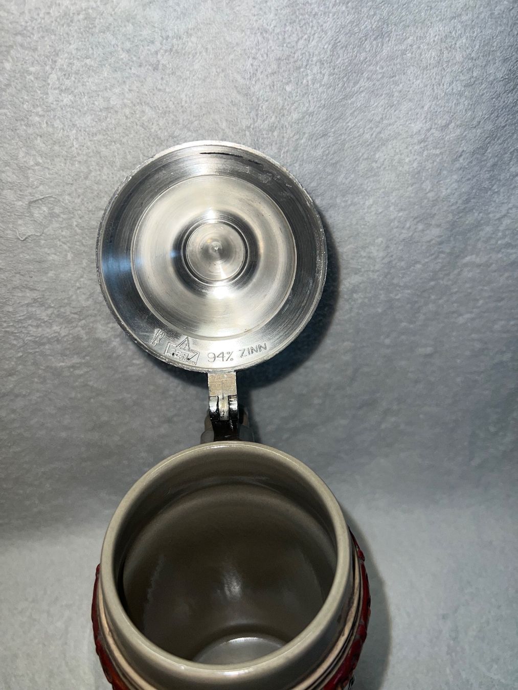 Bicchieri: Bierkrug mit Deckel – Usato da Neukirch / Egnach venduto da Taucher68 5
