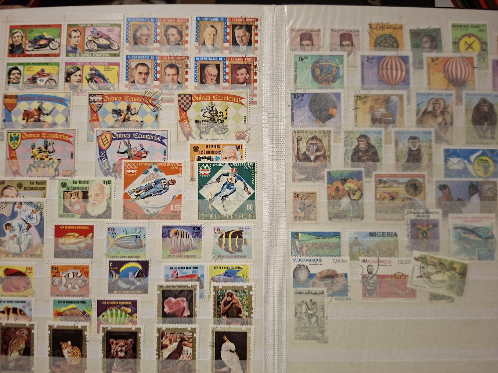 Alle Briefmarken: Briefmarkensammlung div. länder  – Gebraucht aus Balgach von SIMEON27