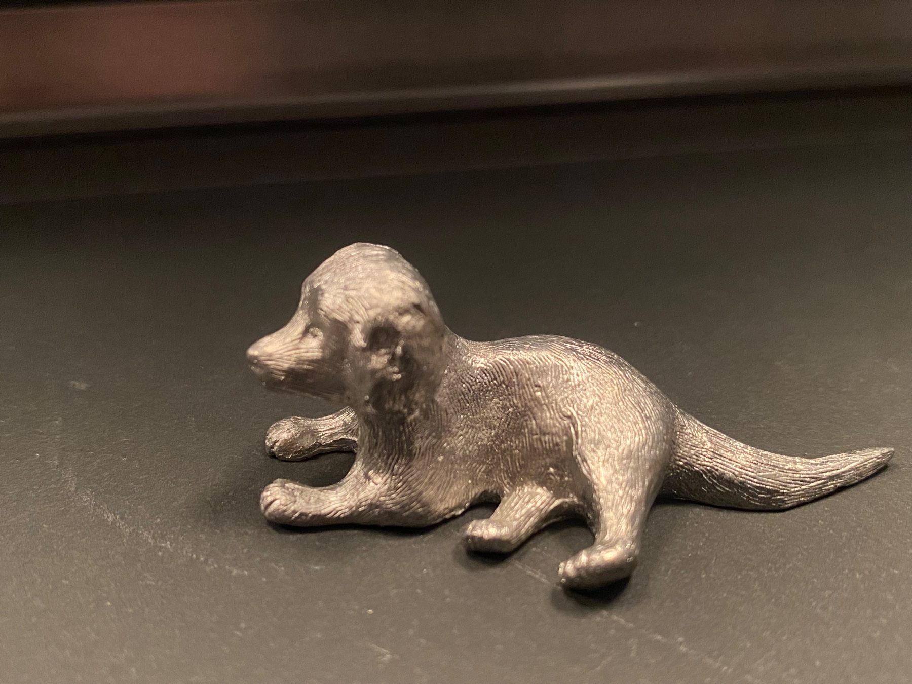 Statuette: Süsser Zinn-Dackel – Usato da Wetzikon ZH venduto da rradix1