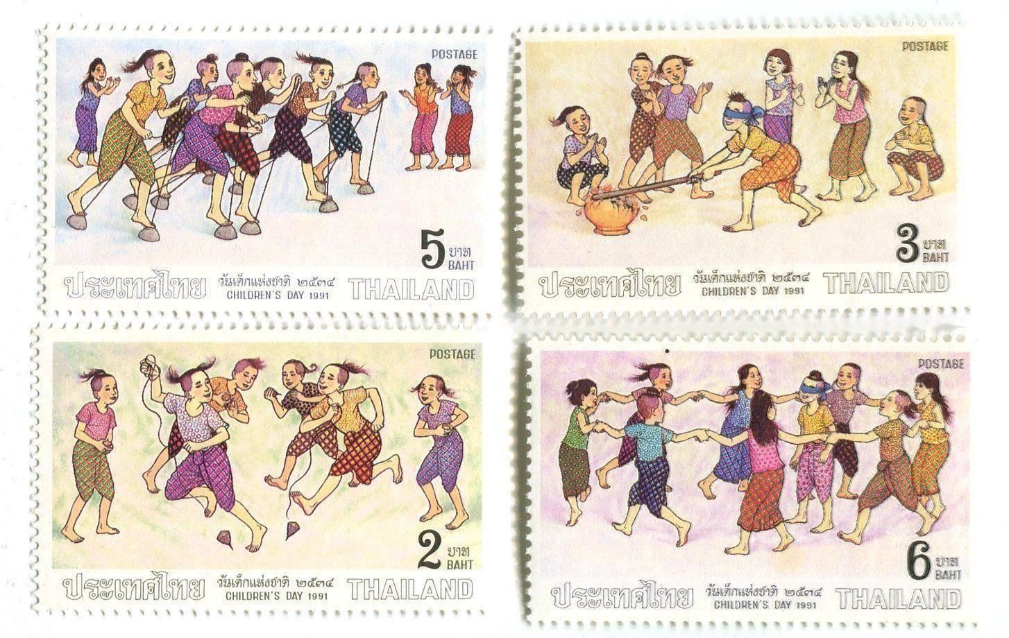 Tutti i francobolli: Briefmarken "Kinder". Thailand. – Nuovo e nell'imballaggio originale da Basel venduto da Butsch5