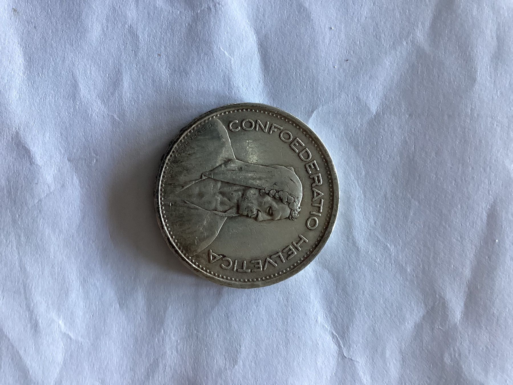 Tutti le monete: Pièce de 5 francs de 1954 – Usato da Vuarrens venduto da Nours