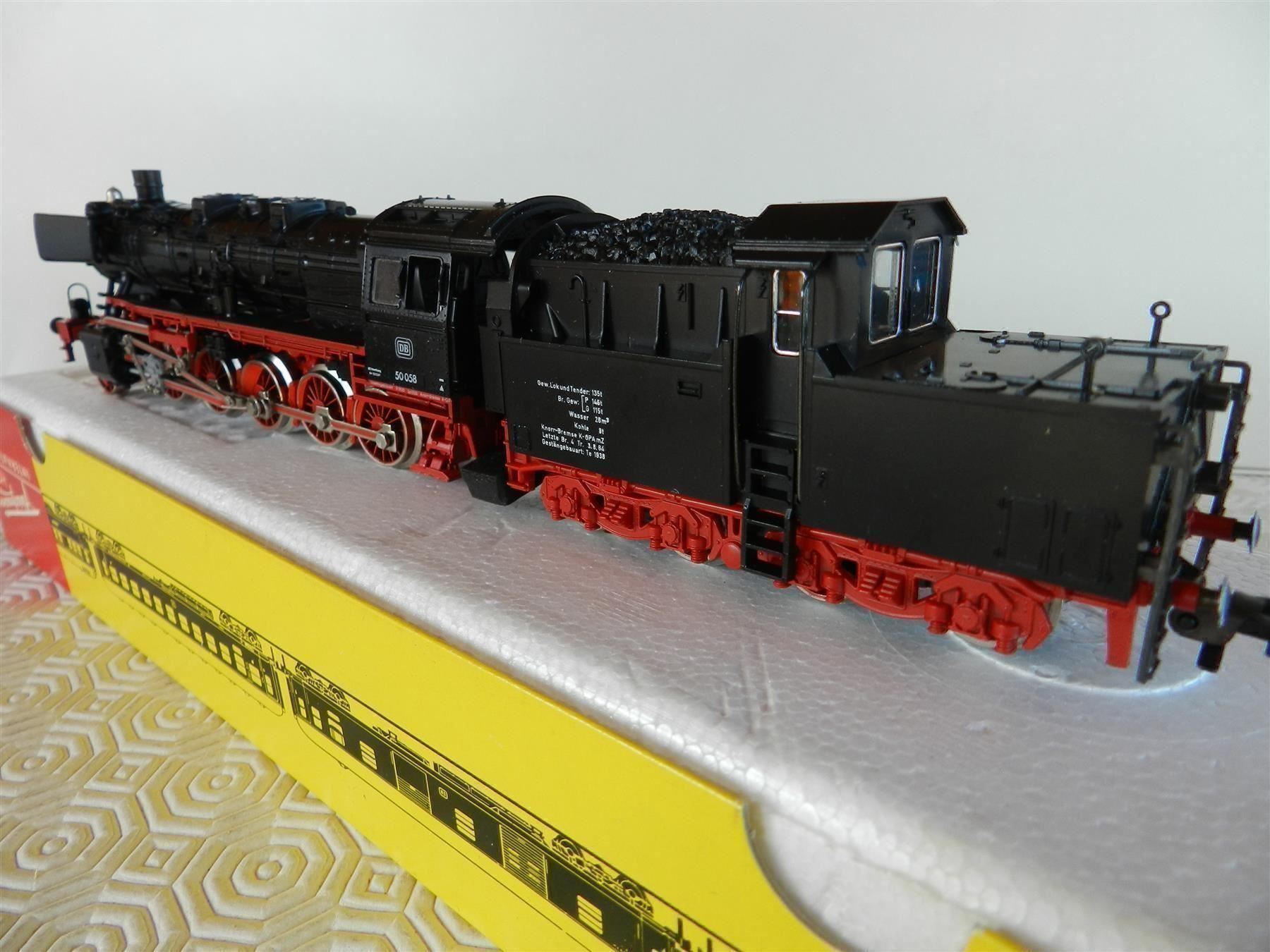 Fleischmann Modelleisenbahnen: FLEISCHMANN H0 AC Dampf-Lok BR 50 DB – Neu (gemäss Beschreibung) aus Arzier-Le Muids von elocin83 5