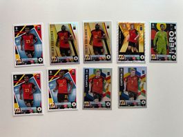 Topps EM Karten Belgien