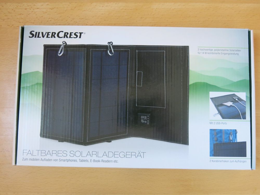 SilverCrest faltbares Solarladegerät (Gebraucht) in Birsfelden für CHF ...