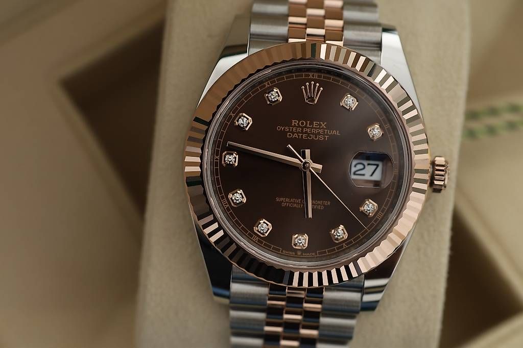 Rolex Orologi: Rolex Datejust 41 Rose Chocolate Dial – Usato da Wollerau venduto da RekociTimepieceGmbH 3