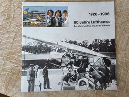 vintage Heft zum 100. Jubiläum Lufthansa 1926 - 1986