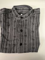 Atrium Hemd Gr. 128/134 Grau/Schwarz Top Zustand!