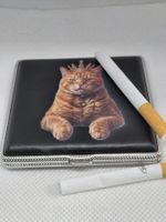 Zigarettenetui sehr elegant / platz fuer 20 Stk mit LEDER