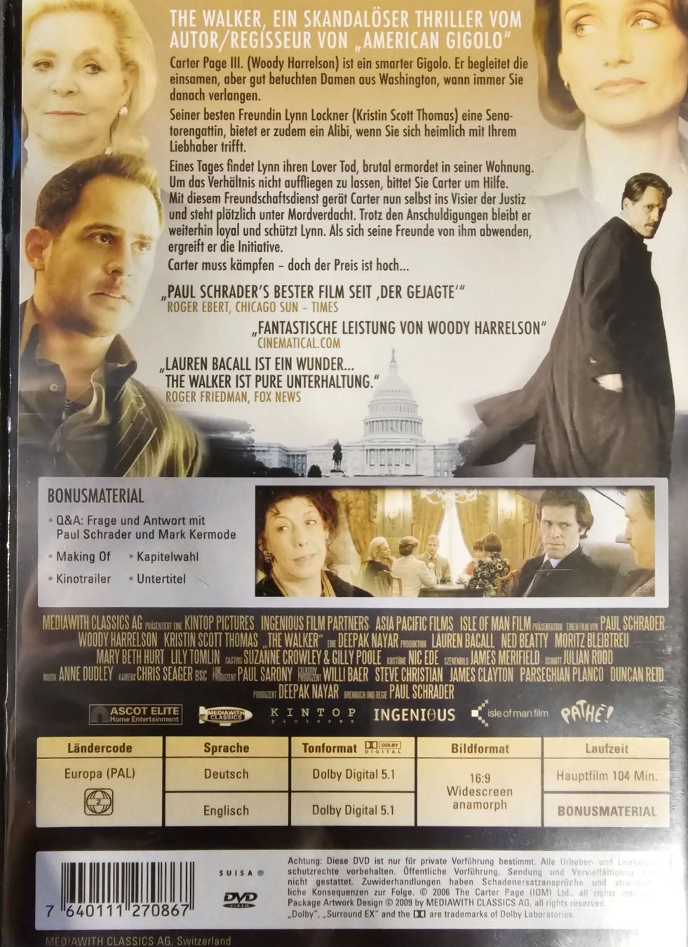 Tutti i DVDs: The Walker – Usato da Wahlen b. Laufen venduto da Cg10 1