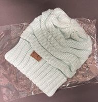 C.C Grosse gerippte Strickmütze, dick, weich