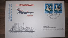 Swissair Geneva - New York 01.04.1971