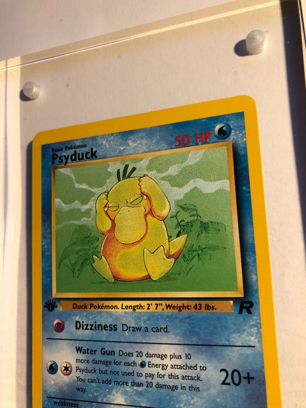 Carte collezionabili: Psyduck 1st Team Rocket - MINT - ab 1.- – Usato da Giubiasco venduto da dan_pr8b 3