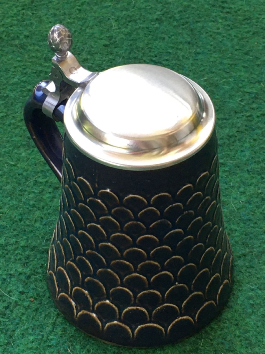 Bicchieri: Bierkrug mit Zinndeckel – Usato da Wangen b. Olten venduto da Finolino28