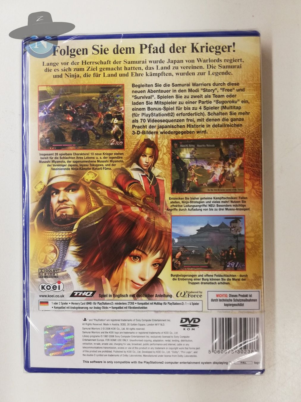 Sony Giochi: Samurai Warriors 2 / NEU - sealed / PS2 – Nuovo (secondo la descrizione) da St. Gallen venduto da zorro_dc 1