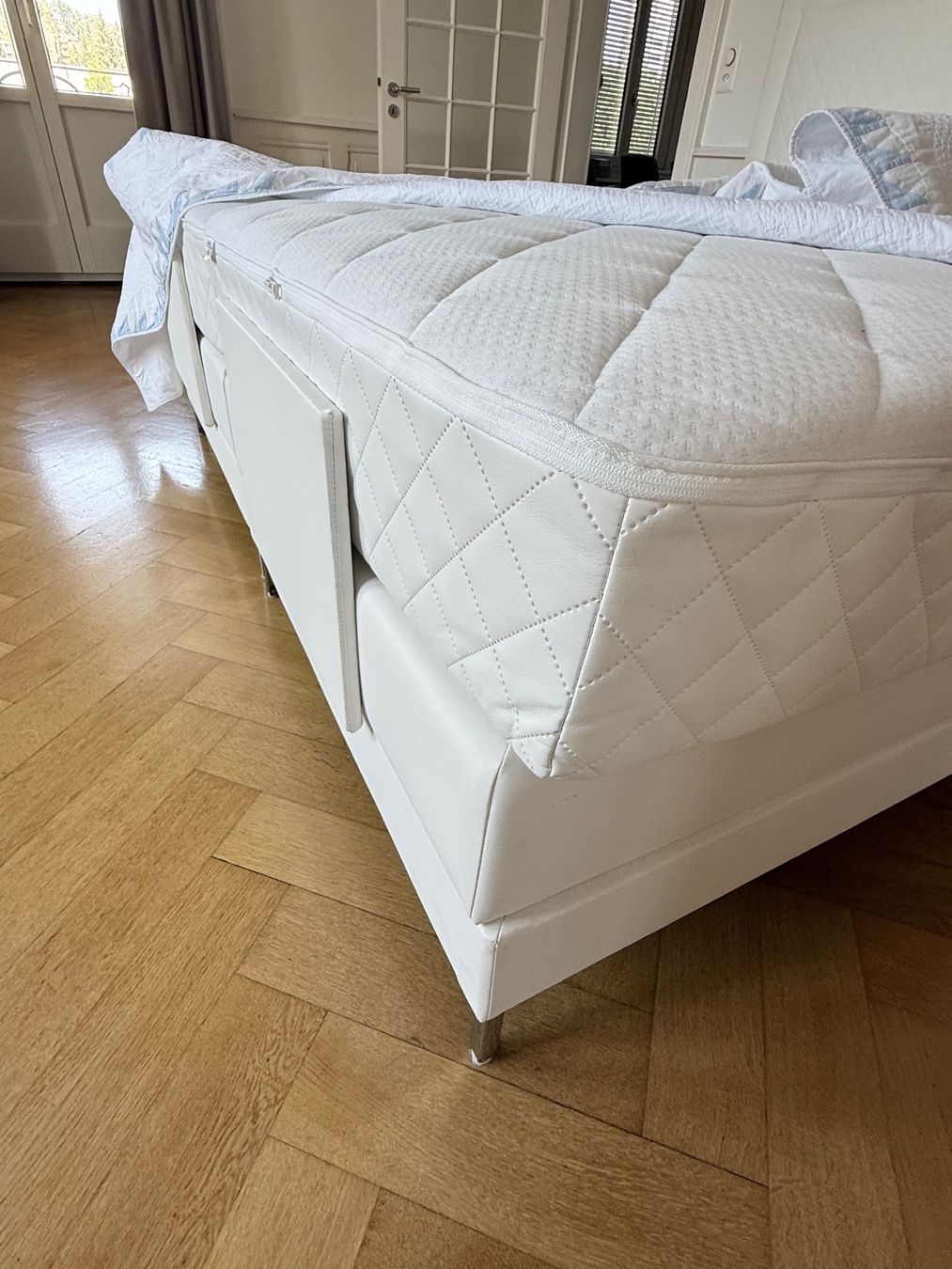 Letti: WELNOVA Boxspringbett Doppelbett – Top Zustand – Usato da Luzern venduto da modernvintage 5