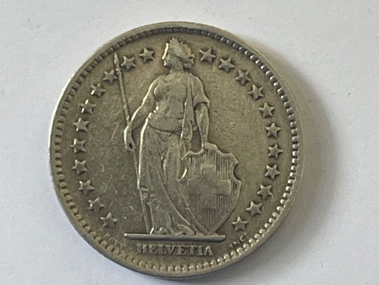 Tutti le monete: 2 Fr 1922 – Difettoso da Erlach venduto da rsci 1