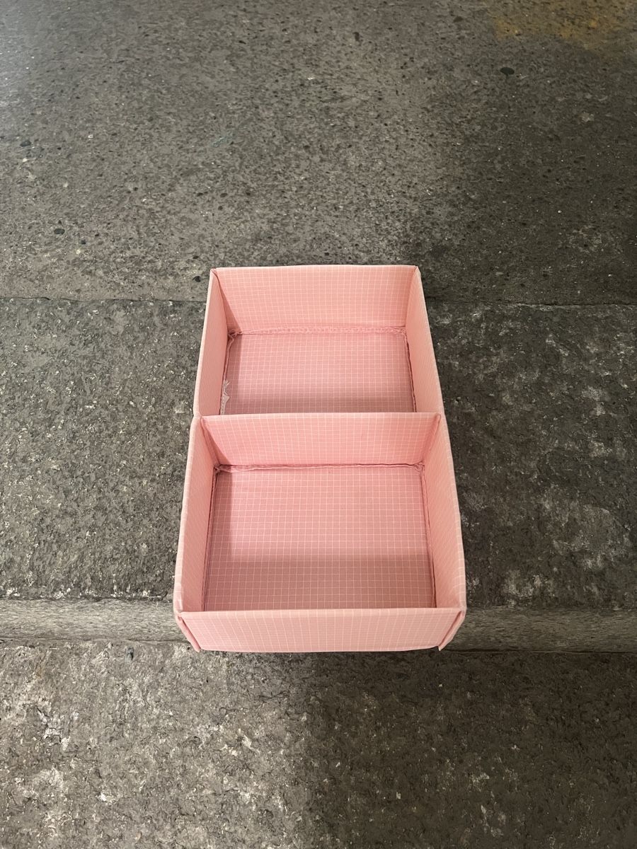 Casse di trasporto: Aufbewahrungsbox rosa 2 Fächern – Usato da Zürich venduto da Muriel_Noemi
