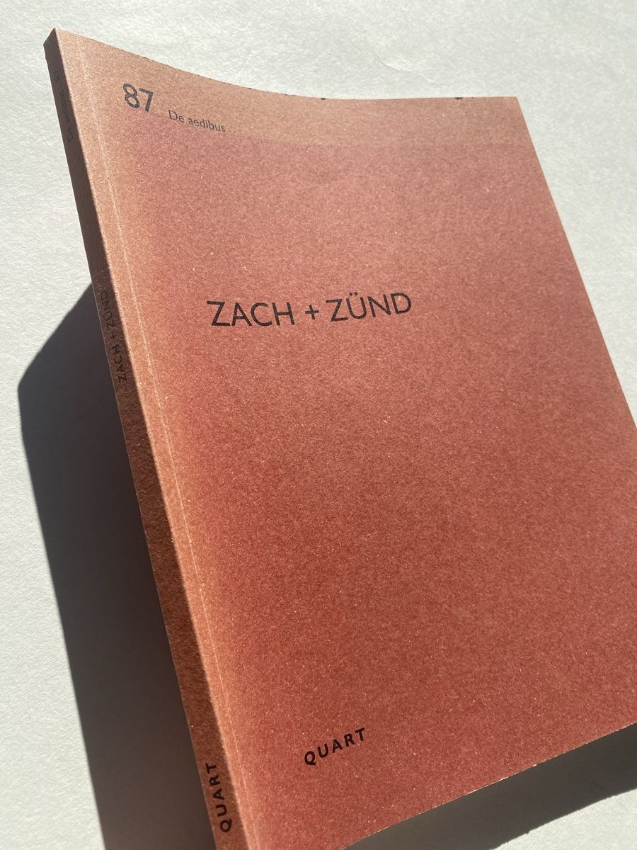 Bücher: Zach + Zünd: De Aedibus  Architecture Book VBZ – Gebraucht aus Zürich von lesgarcons 5