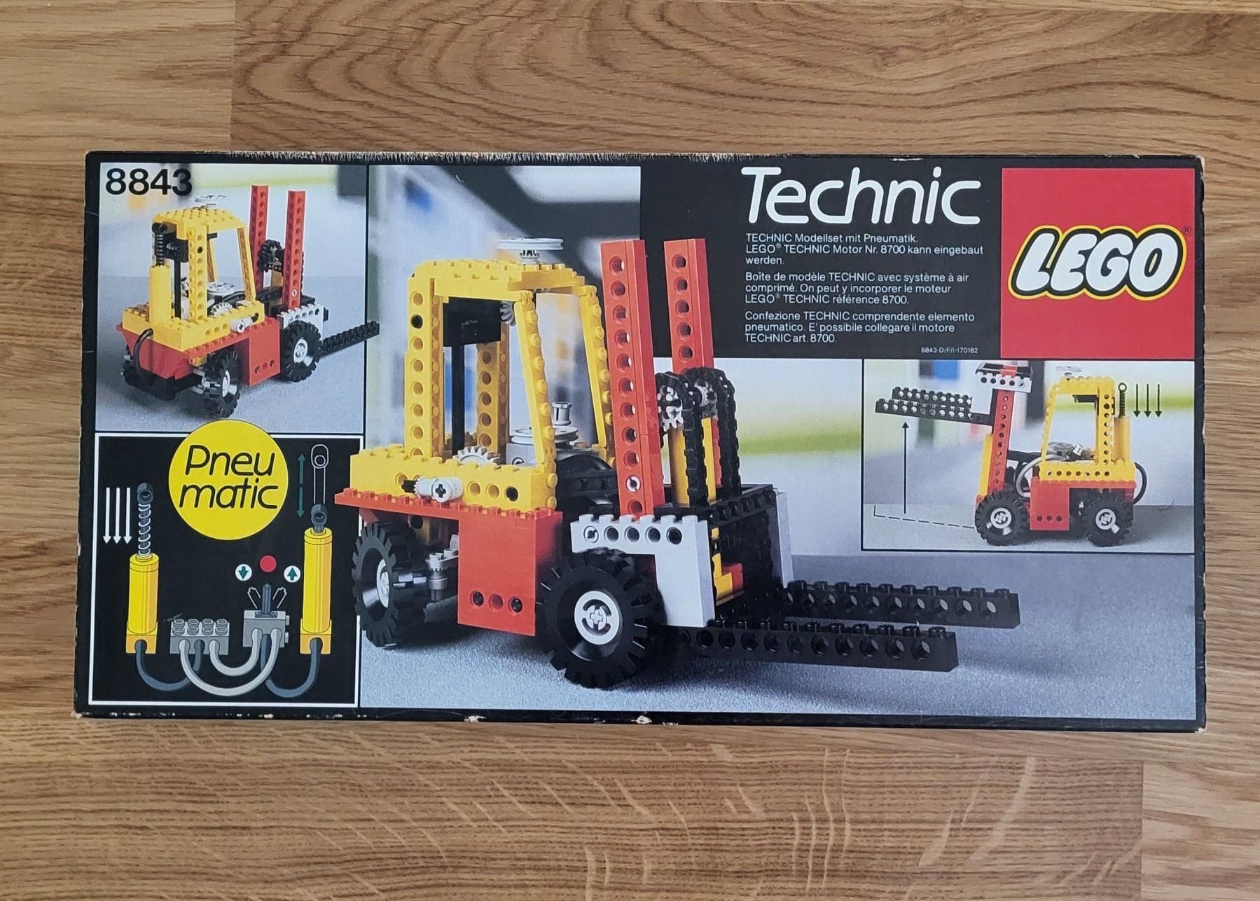Technics Baukästen: Lego Technic 8843 Pneumatic Gabelstapler – Gebraucht aus Flaach von Thoemeli2