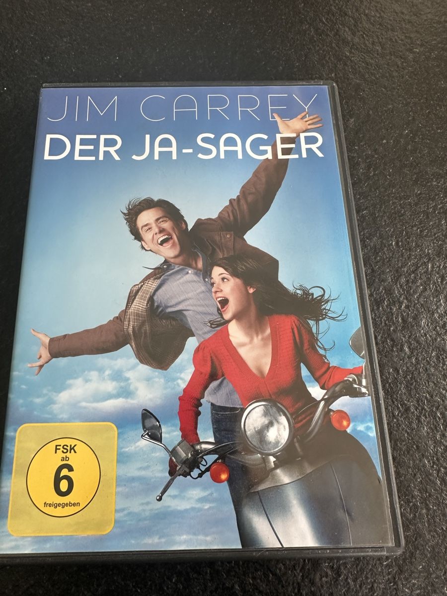 Tutti i DVDs: DVD Der Ja-Sager mit Jim Carrey – Usato da Flüelen venduto da sas_pl7j