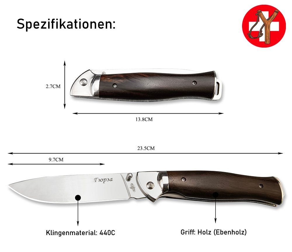 Accessori: Grosses Survival / Jagd / Outdoor Messer – Nuovo (secondo la descrizione) da Tumegl/Tomils venduto da Steinschleuder-Shop 3