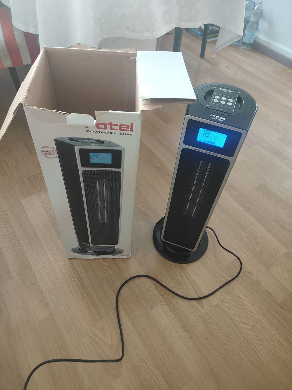 Rotel Radiatori: Chauffage céramique Rotel KH 709 avec télécommande – Nuovo (secondo la descrizione) da Biel/Bienne venduto da Edi5Roli3