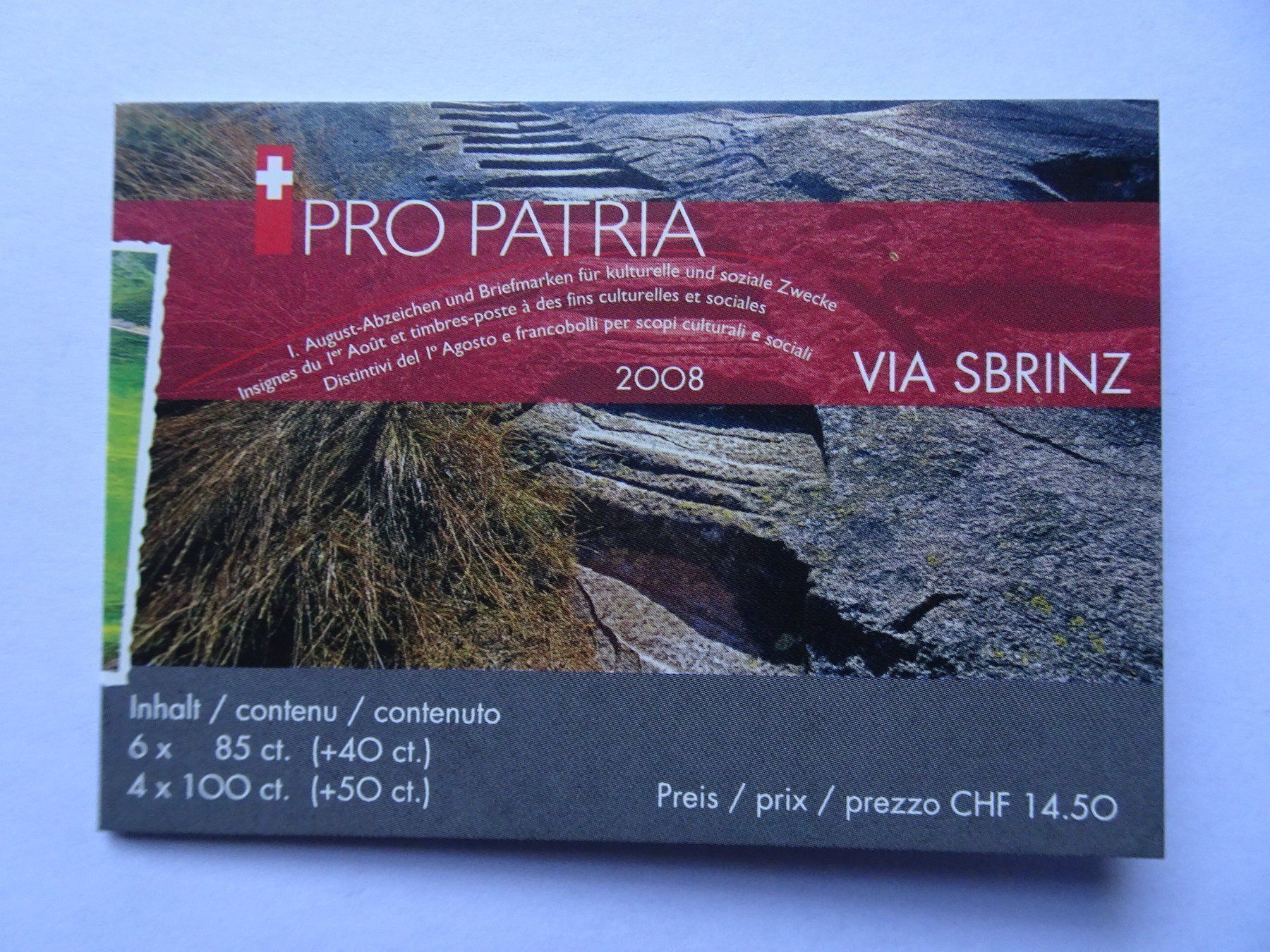 Alle Briefmarken: PP 2008** – Neu (gemäss Beschreibung) aus Aadorf von Chnorli-Furz