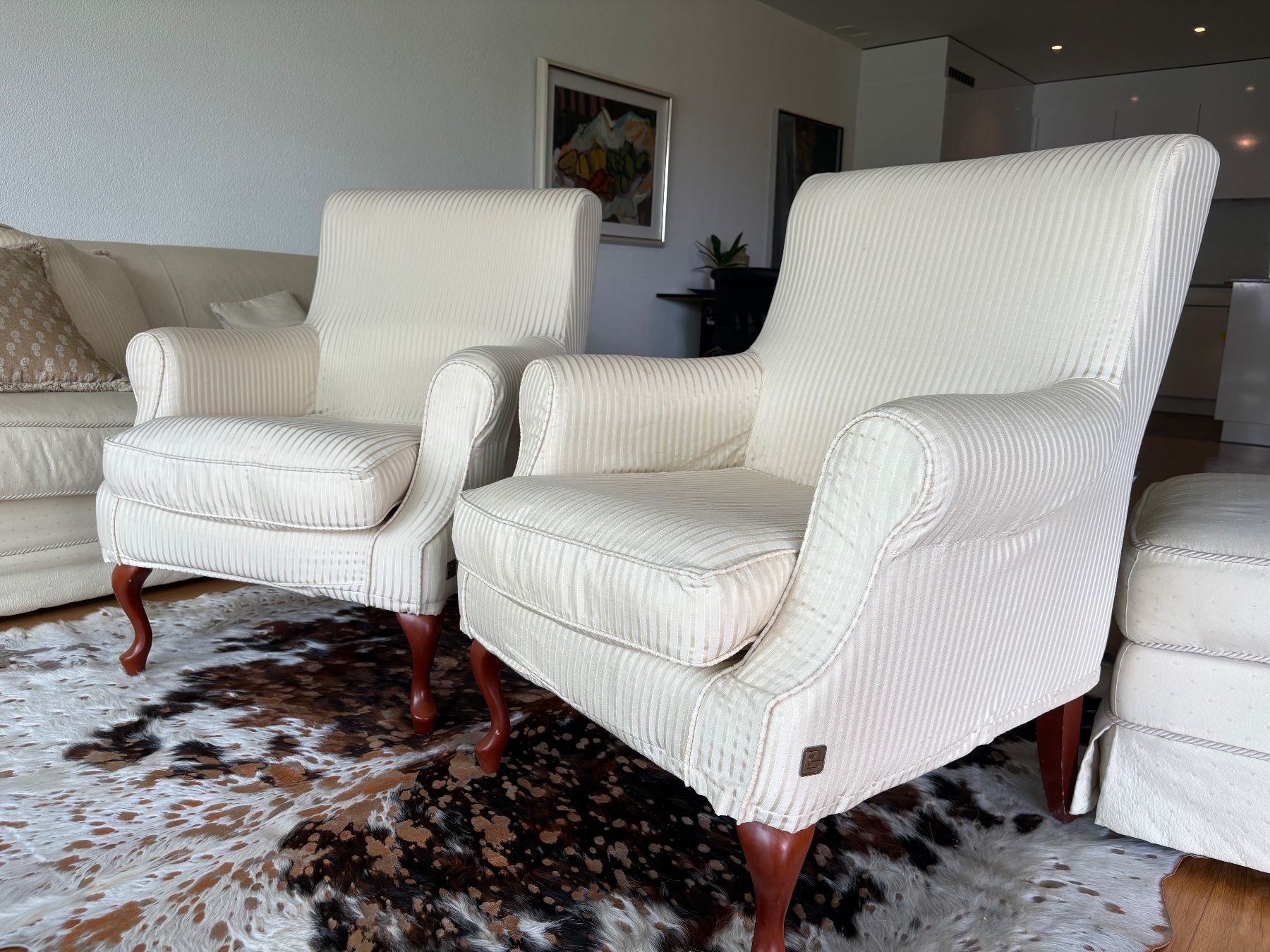Divani: Busnelli Sofa + 2 Sessel + 2 Hocker  Komplettes Set – Usato da Herrliberg venduto da rei_6hrx 2